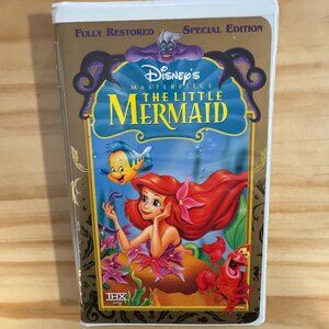 The Little Mermaid (1998) Masterpiece Collection Special Edition VHS (Clamshell)